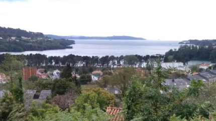 Vista desde el concello de Cabanas