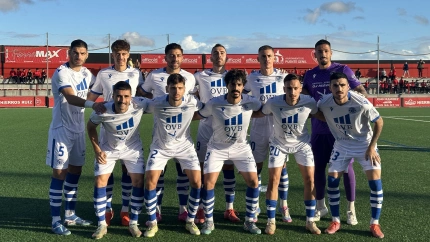 Alineación del Extremadura para enfrentarse al Puente Genil