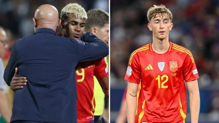 Lamine Yamal y Dean Huijsen han dejado la selección española por molestias.