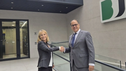 María Vázquez y Pablo Llamas