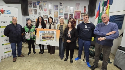 La ONCE celebra el 150 aniversario de la Agrupación Musical de Linares con un cupón histórico