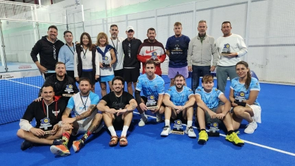 Foto de familia de los ganadores por categorías