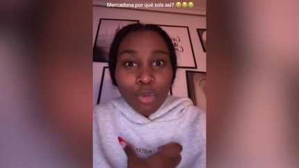 Lorena Okenve, en el vídeo