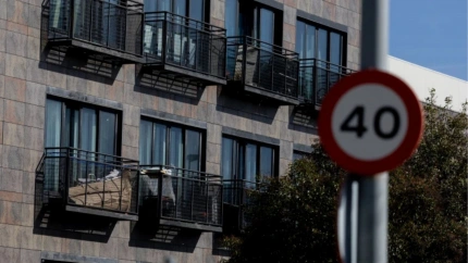 Exterior del hotel ocupado conocido como 'La Jungla' en el barrio de San Blas. Imagen de archivo