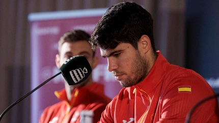 Carlos Alcaraz causa baja en la Davis