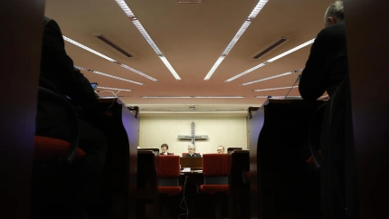 El arzobispo de Valladolid y presidente de la Conferencia Episcopal Española, Luis Argüello