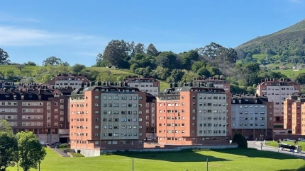 Bloques de viviendas en Oviedo