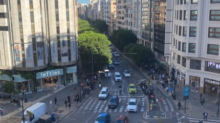 El centro de Valencia