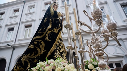Imagen de la Virgen de Dolores