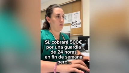 La doctora Inés Rodrigo, en el vídeo