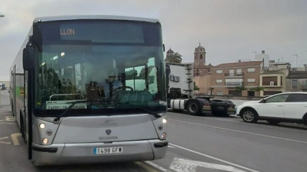 Autobús de la línea Burriana, Almassora, Universitat Jaume I (Castellón)