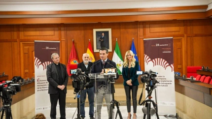 Rueda de prensa en el Ayuntamiento de Córdoba