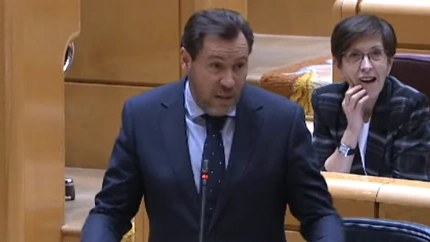 Óscar Puente en el Senado