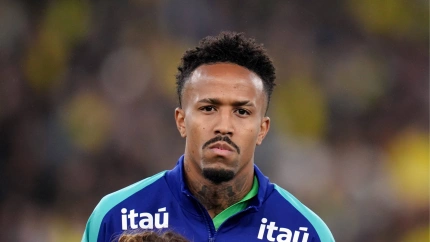 Eder Militao sufrió molestias en el partido ante Túnez y estará dos semanas de baja.