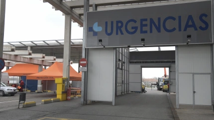 Entrada de urgencias del Hospital Universitario de Burgos