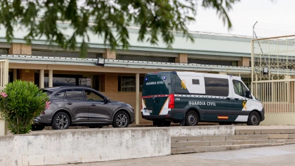 Exterior de la cácel de Soto del Real en la que ha estado cinco meses, como interno, Santos Cerdán