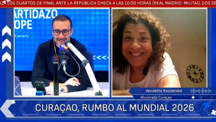 Juanma Castaño charla con la curazoleña Vendetta Roozendal