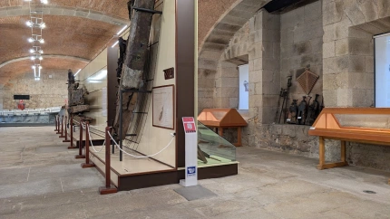 Zona de la fragata Magdalena en Exponav