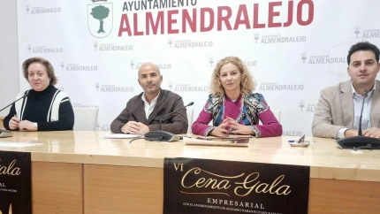 Presentación de los homenajeados en la cena de gala empresarial