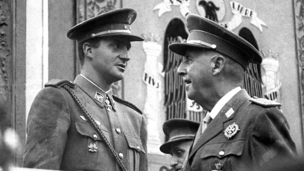 Franco y Juan Carlos I