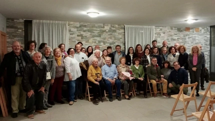 Los habitantes de Tabernas del Isuela arropan a su homenajeada