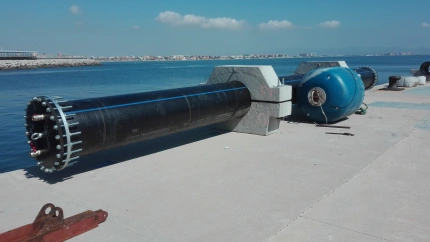 Imagen archivo de un emisario submarino