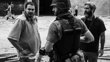 Antonio pampliega, Javier manzano y Zac Baillie