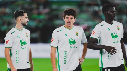 Andrés Martín, Sangalli y Maguette ante el Granada