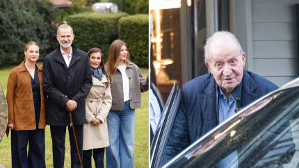 La visita exprés de Juan Carlos I para un almuerzo familiar: "Va a llegar, va a decir hola, se va a sentar, va a comer algo rápido y se va a largar; no hace ni noche en España"