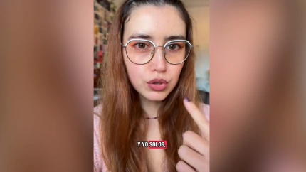 Carmen, desempleada, en el vídeo