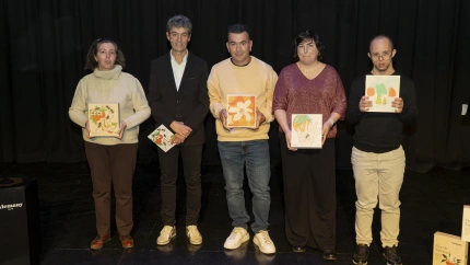 Ferran Alemany i els guanyadors de l'Art i Torró 2025