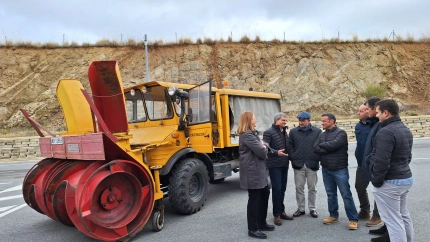 Presentación del dispositivo de vialidad invernal de la Junta y el Gobierno