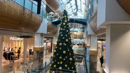 Preparativos para encender esta tarde los adornos navideños