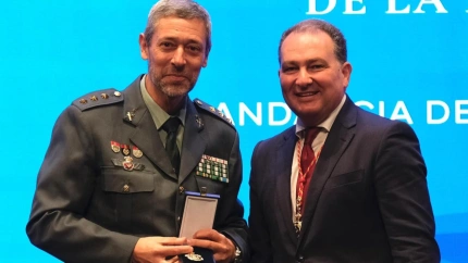 Julio Serrano Checa, coronel jefe de la Comandancia de la Guardia Civil en Huelva