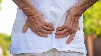 Hombre con dolor de espalda