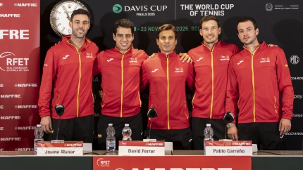 El equipo español de la Copa Davis