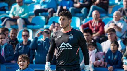 Pablo García, portero del Atlético Baleares