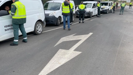 Las furgonetas, implicadas en el 10% de los accidentes con víctimas en las carreteras de la Región en 2024