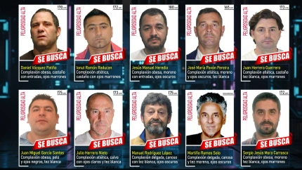 La policía solicita colaboración para localizar a estos fugitivos