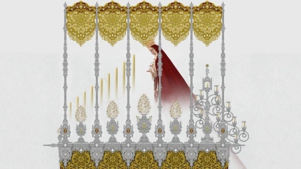 Nuevo diseño de Palio para la Virgen de la Luz