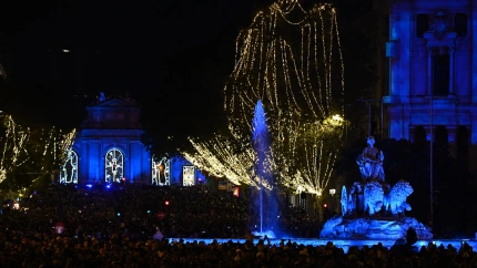 Luces de Navidad en Madrid