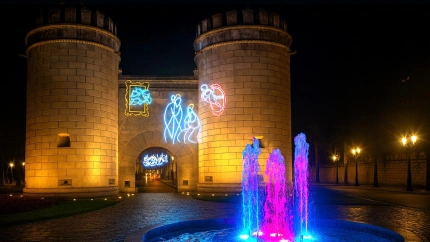 Nacimiento instalado en 2025 en Puerta Palmas.