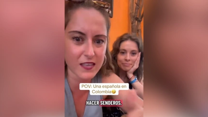Tania, en el vídeo