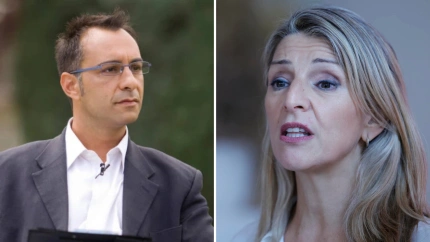 Julio César Herrero y Yolanda Díaz