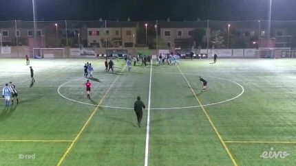 Final del partido entre el Pla de Na Tesa y Sporting Ciutat de Palma