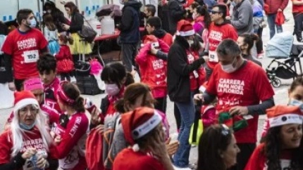Últimos días para inscribirse a la popular Carrera de Papá Noel: gratuita y con premios del comercio local