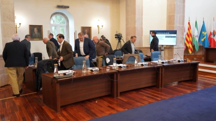 El PP abandona el pleno de la Diputación