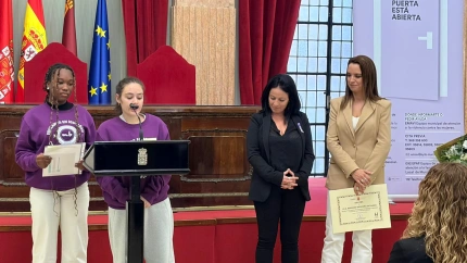 Acto contra la violencia de género en Murcia