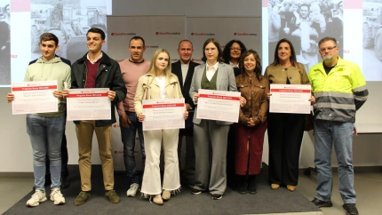 Estudiantes becados en el curso 2025-2026