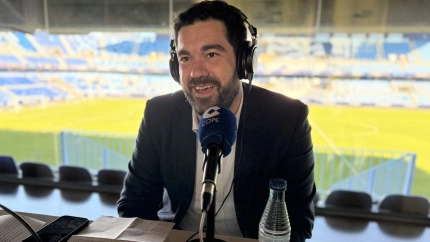 Borja Vivas en el programa especial de hoy desde La Rosaleda.